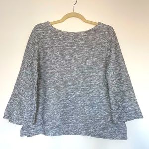 Textured Swingy ¾ Length Sleeve Top